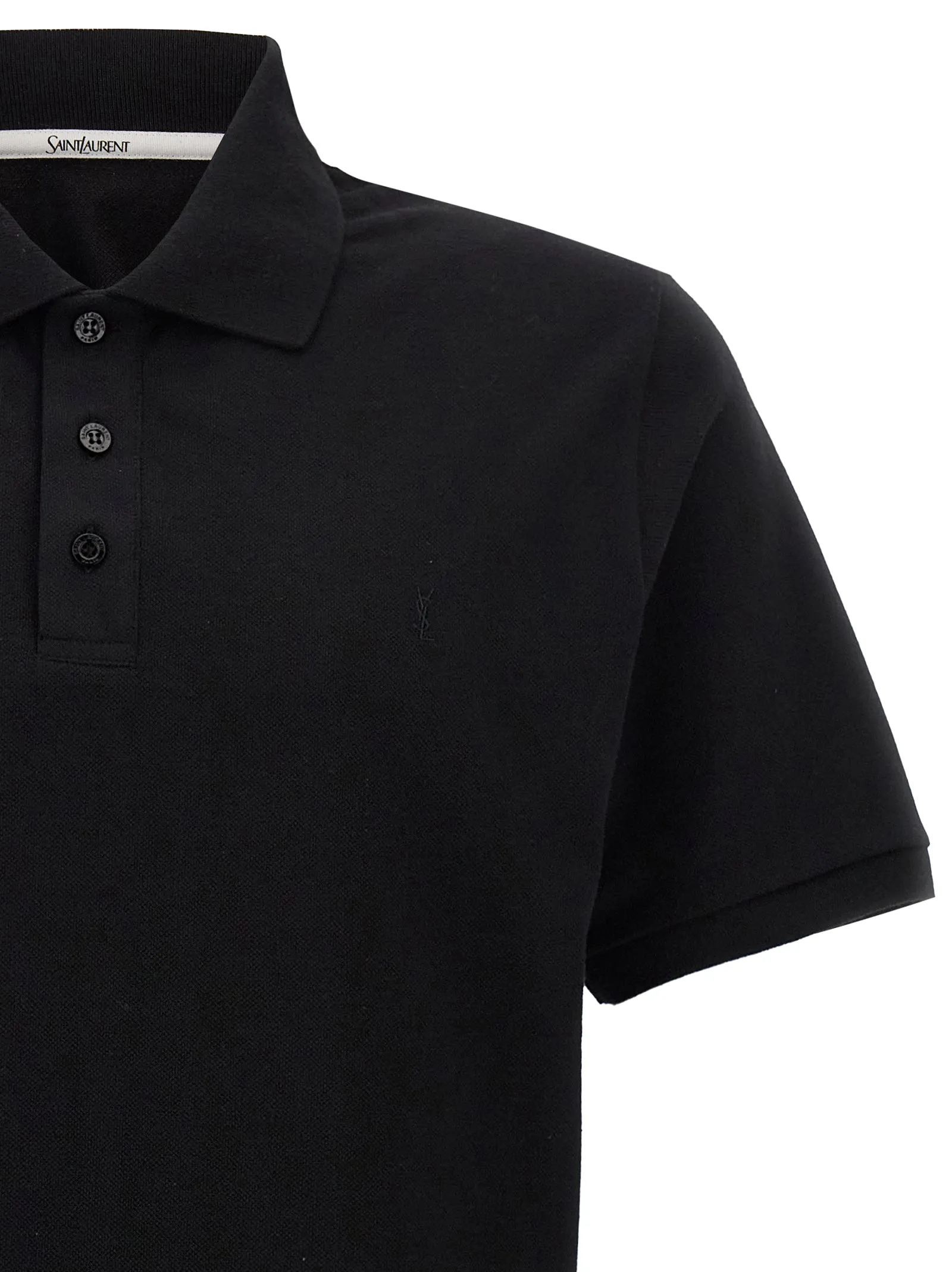 Logo Embroidery Shirt Polo Black sold by Wanan Luxury product image thumbnail 3