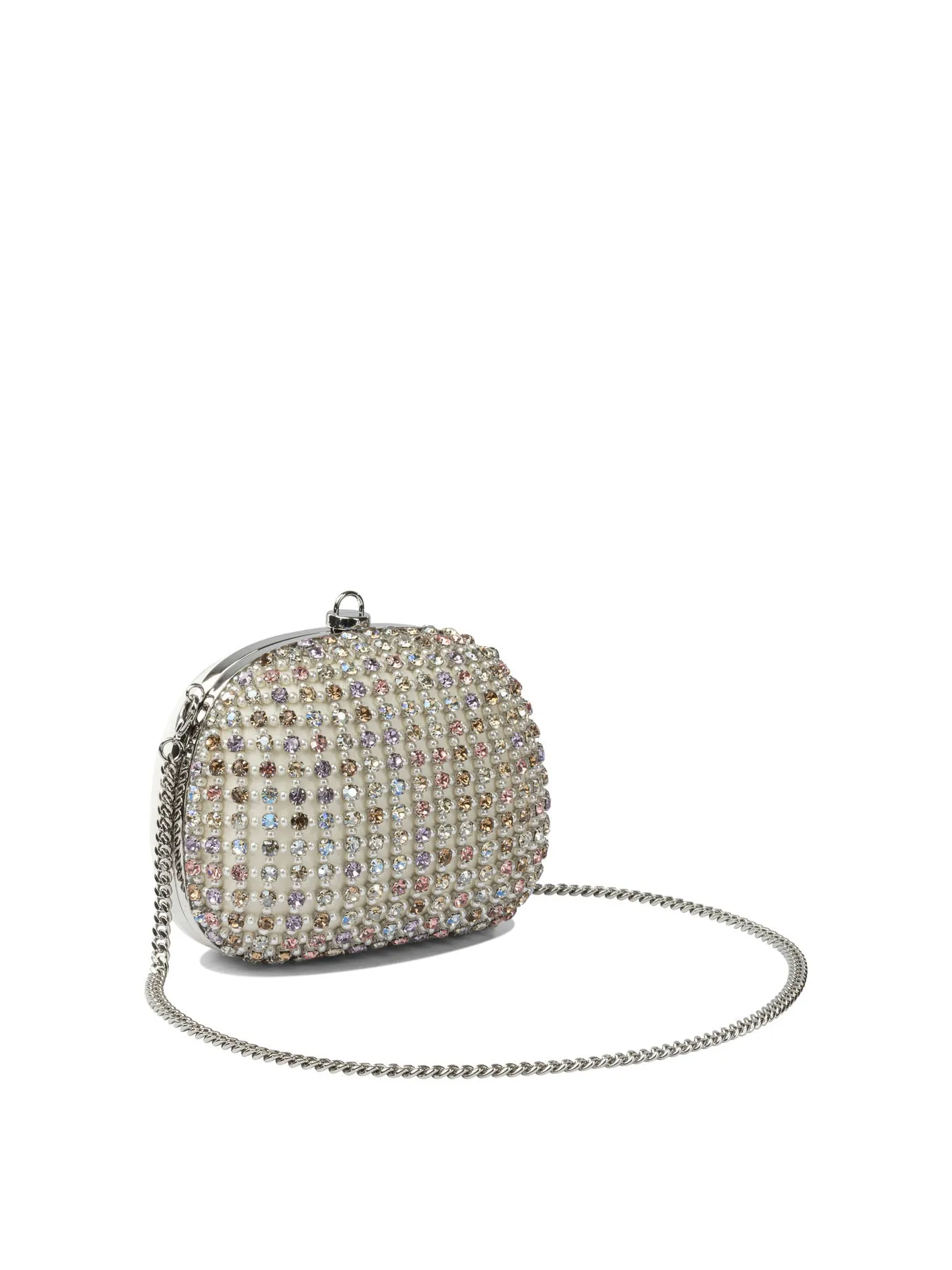 Multi Crystal Clutch Clutches Silver sold by Wanan Luxury product image thumbnail 2