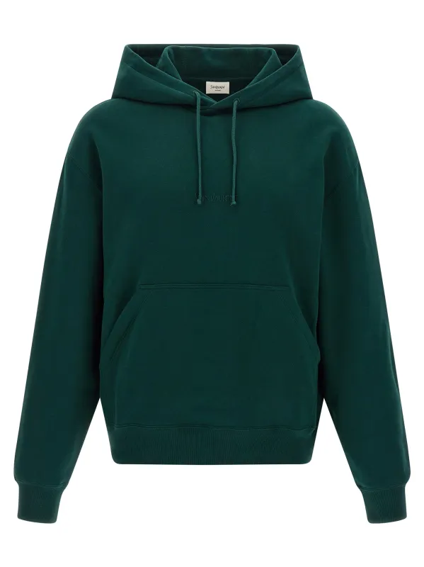 Saint Laurent Sweatshirt Green made by Yves Saint Laurent