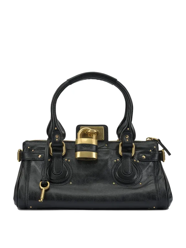 Paddington Handbags Black made by Chloe