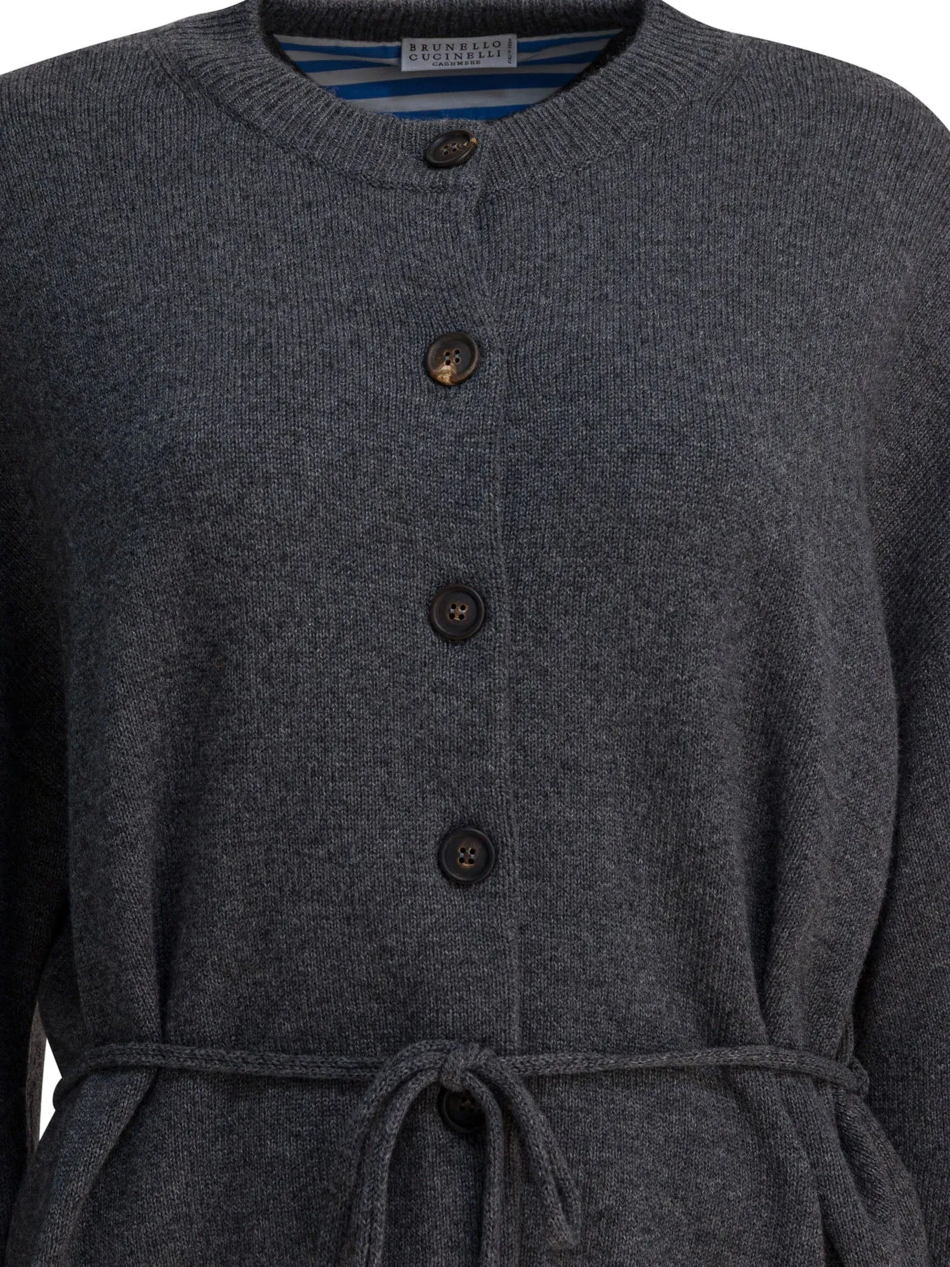 Cardigan With Belt Knitwear Blue sold by Wanan Luxury product image thumbnail 3