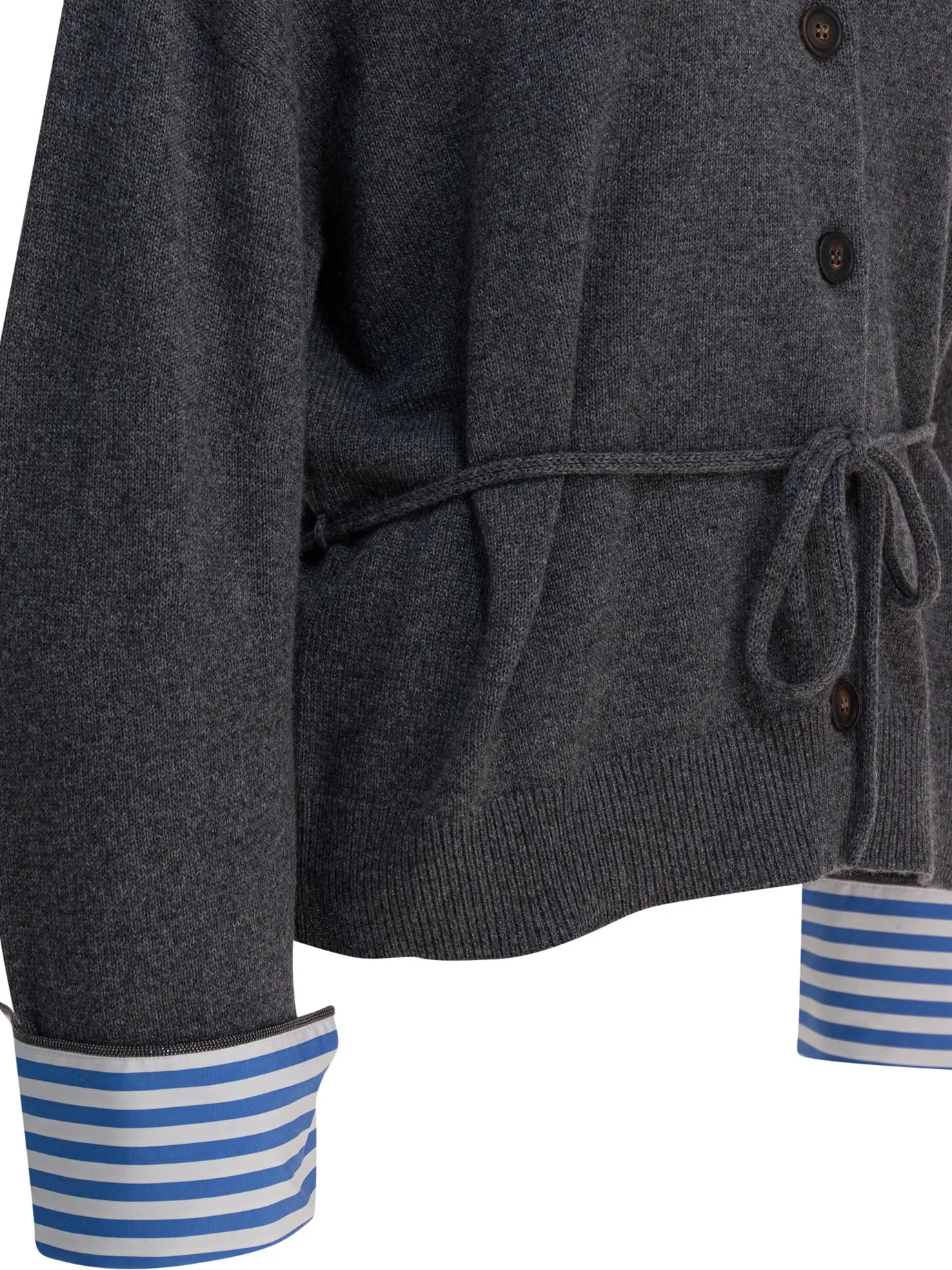 Cardigan With Belt Knitwear Blue sold by Wanan Luxury product image thumbnail 4