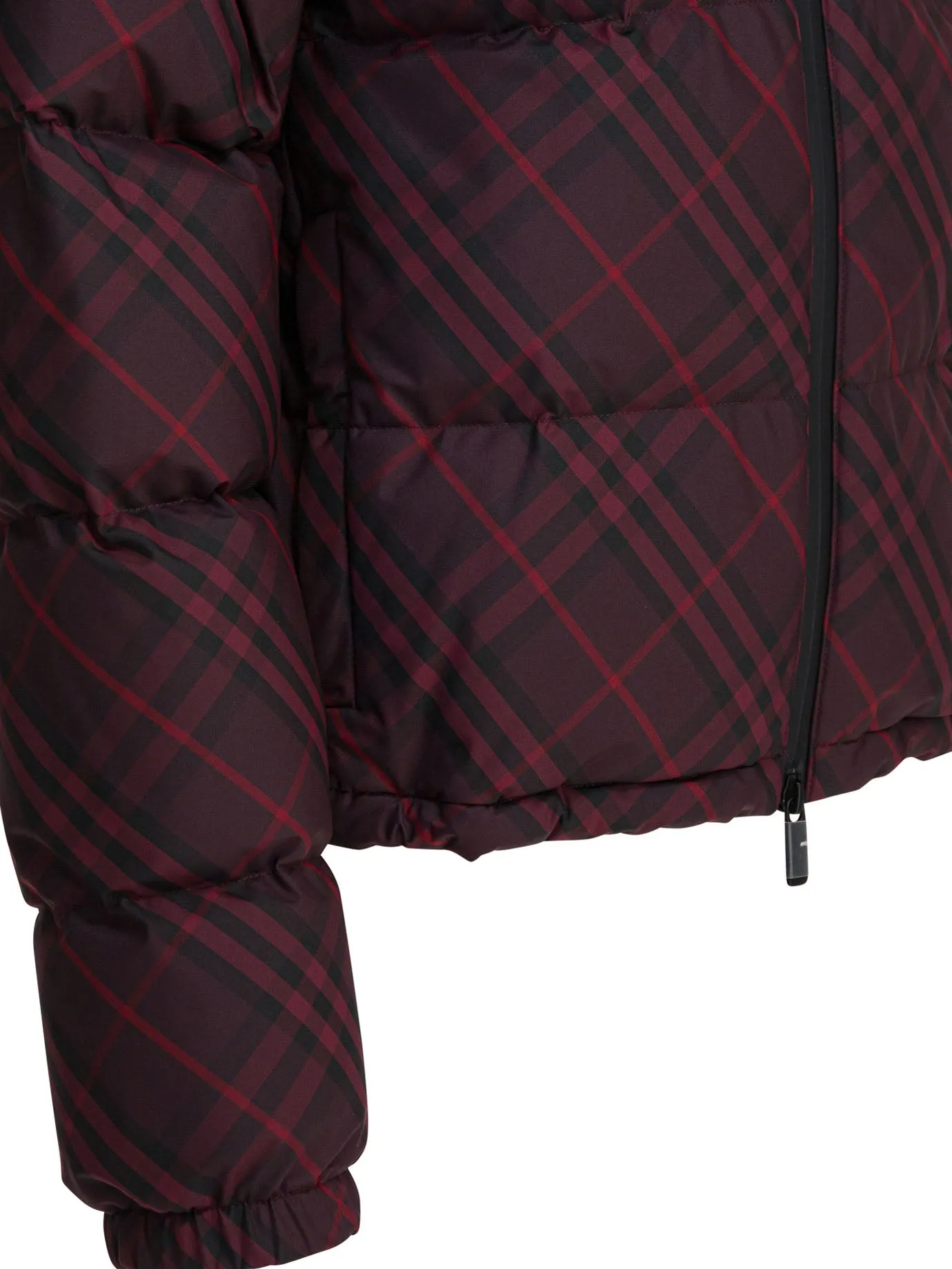 Ambleside Check Jackets And Coats Bordeaux sold by Wanan Luxury product image thumbnail 4