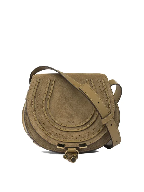 Marcie Crossbody Bags Beige made by Chloe