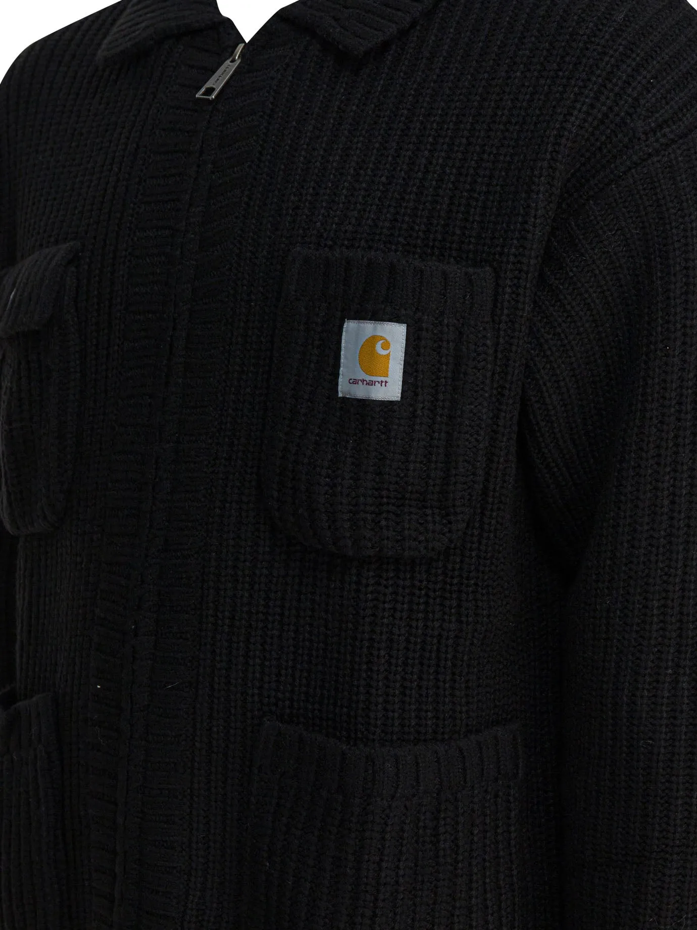Chore Knit Jackets And Coats Black sold by Wanan Luxury product image thumbnail 4