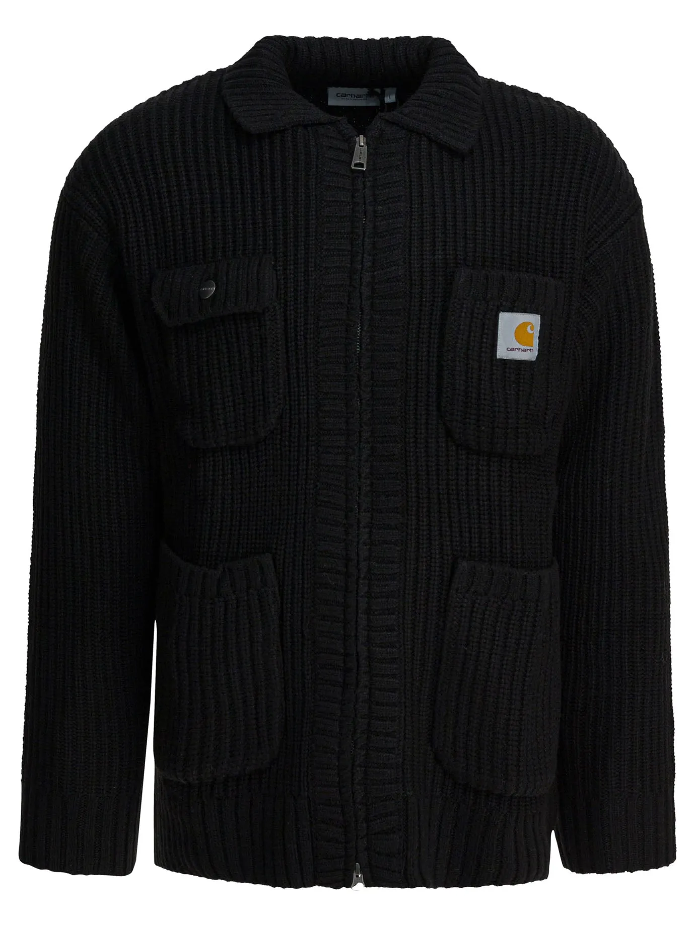 Chore Knit Jackets And Coats Black sold by Wanan Luxury