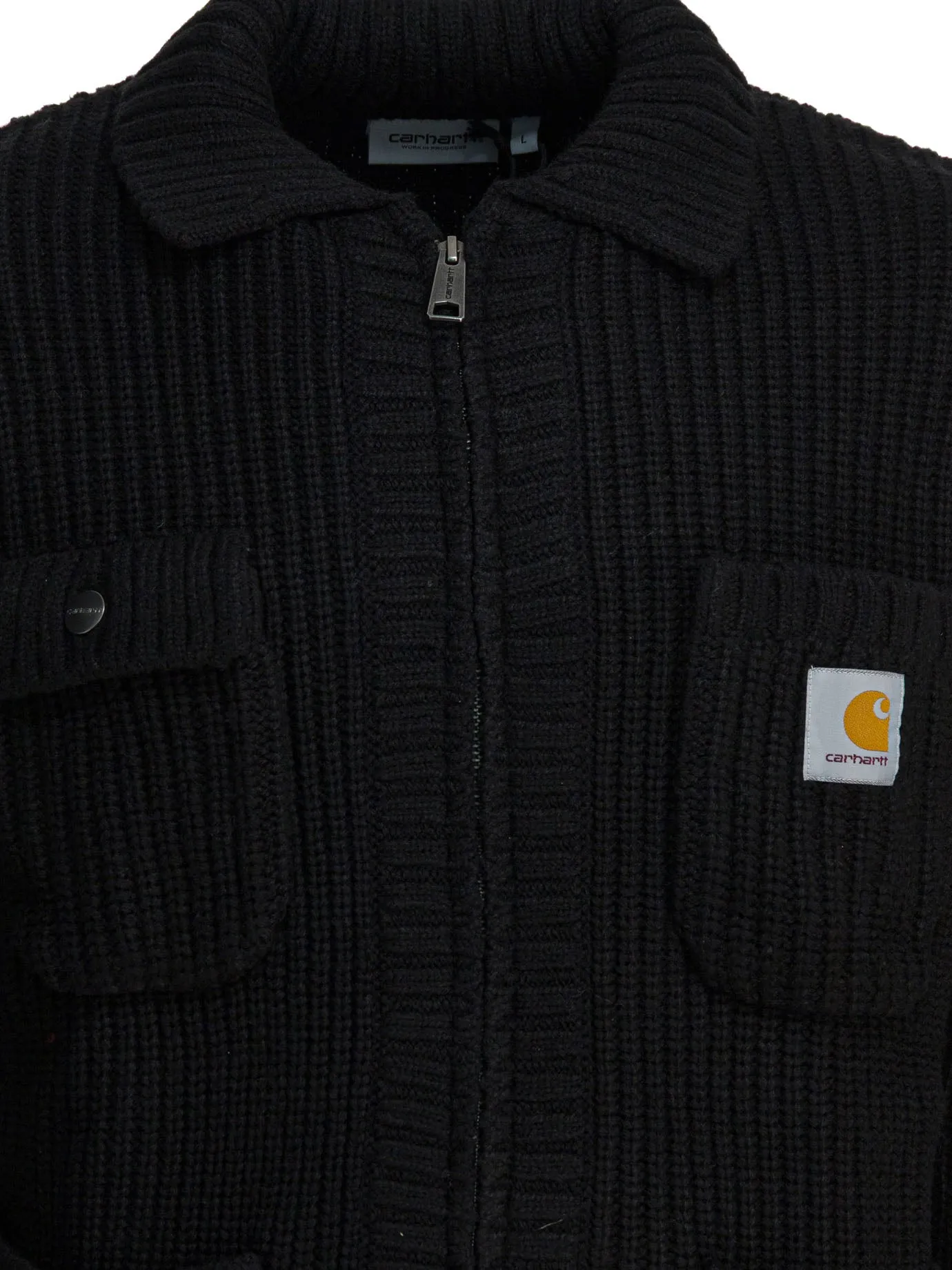 Chore Knit Jackets And Coats Black sold by Wanan Luxury product image thumbnail 3