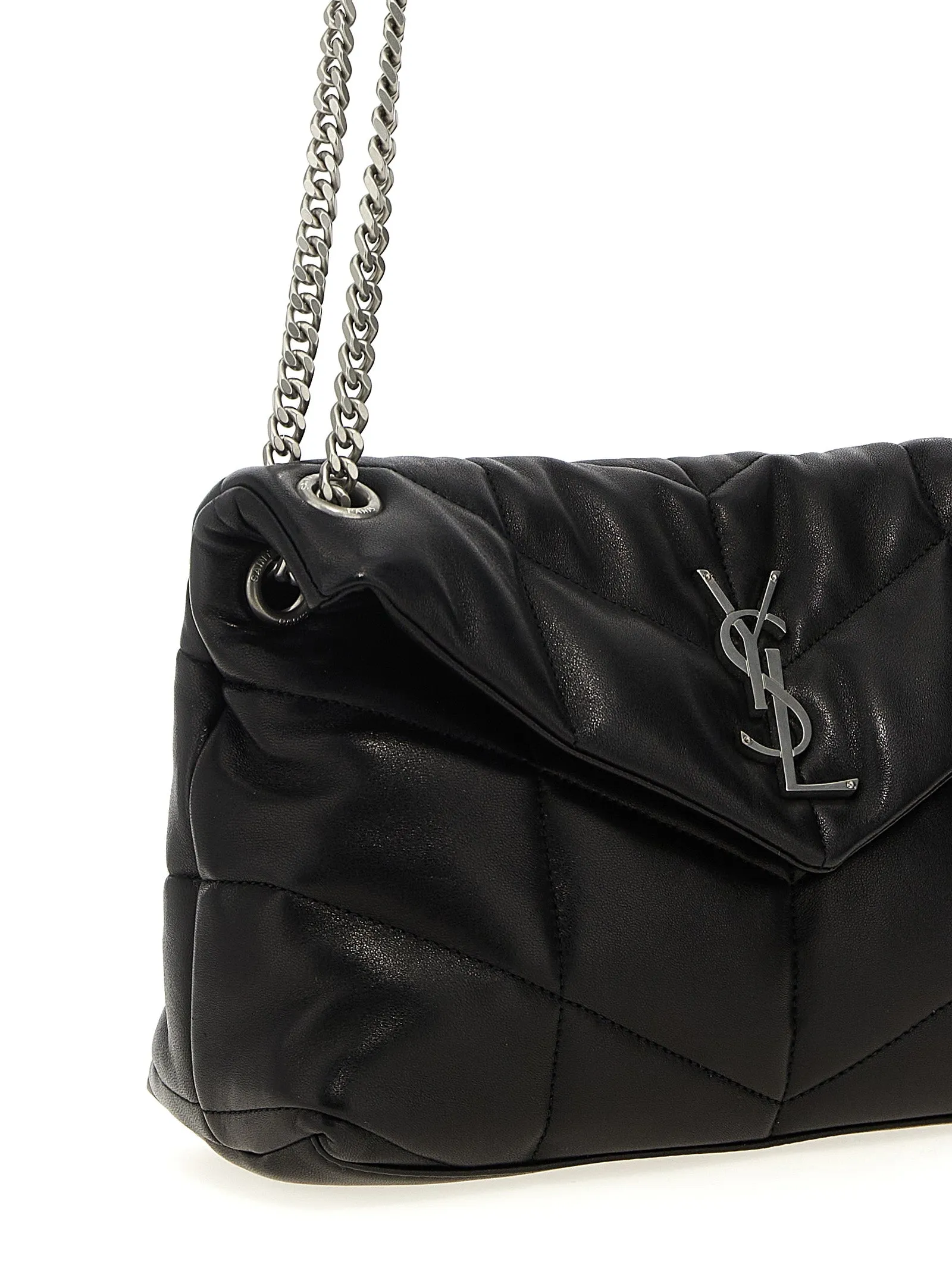 Puffer Lou Lou Shoulder Bags Black sold by Wanan Luxury product image thumbnail 3