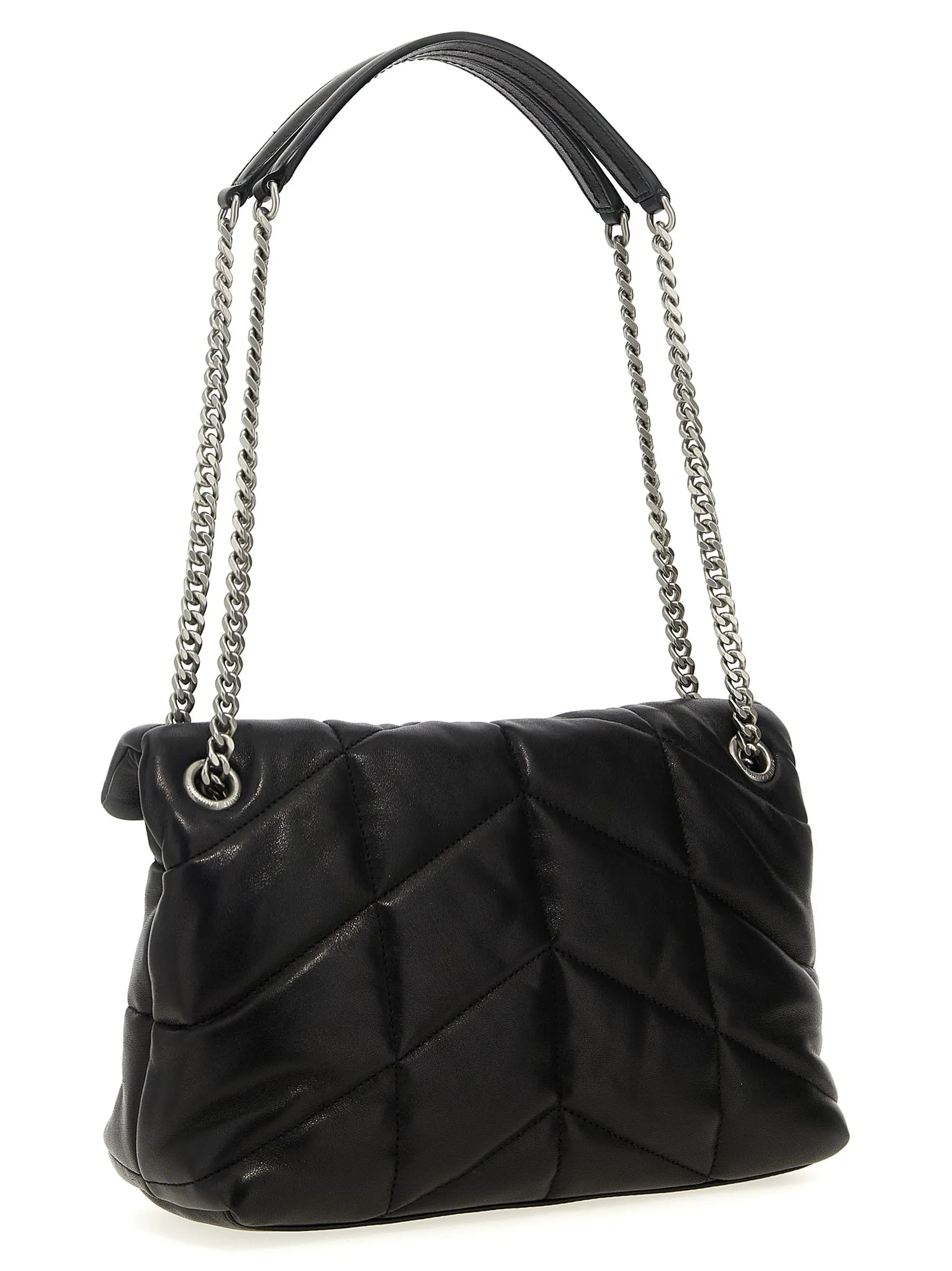 Puffer Lou Lou Shoulder Bags Black sold by Wanan Luxury product image thumbnail 2