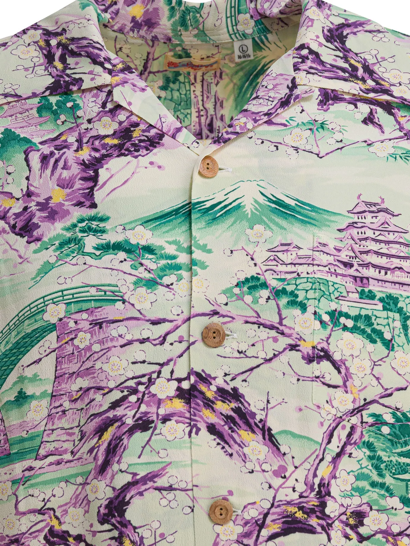 Scenery Of Japan Shirts Green sold by Wanan Luxury product image thumbnail 3