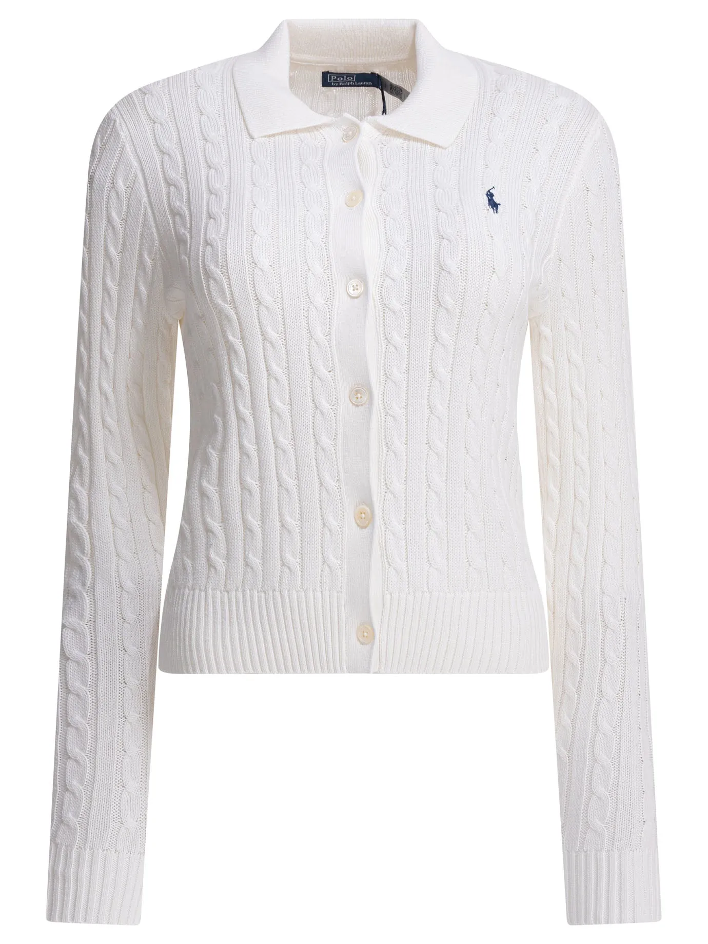 Cardigan With Logo Knitwear White sold by Wanan Luxury