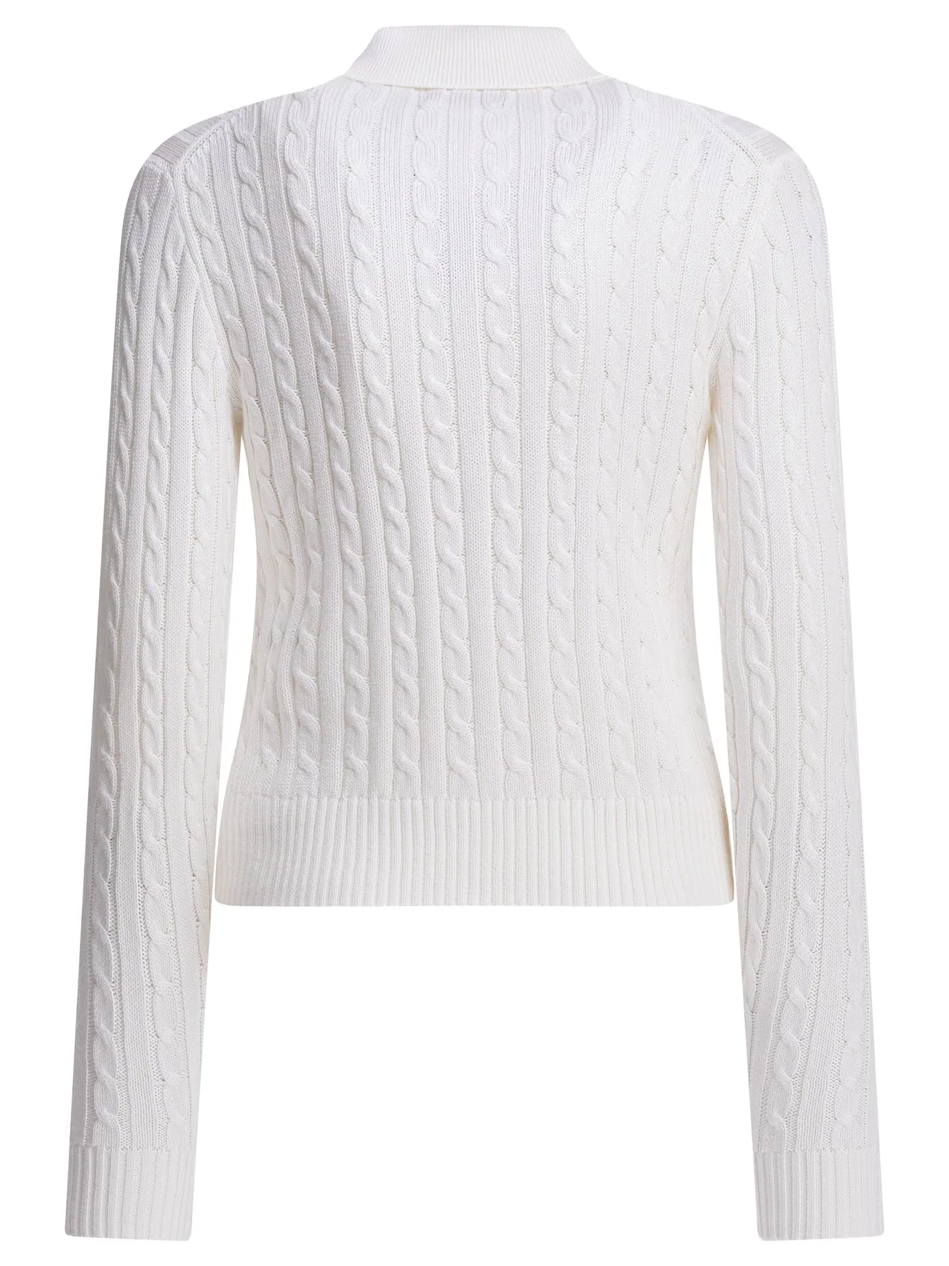 Cardigan With Logo Knitwear White sold by Wanan Luxury product image thumbnail 2