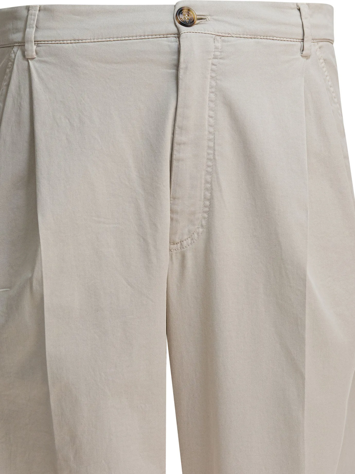 Cotton Chino Pants Trousers Beige sold by Wanan Luxury product image thumbnail 3