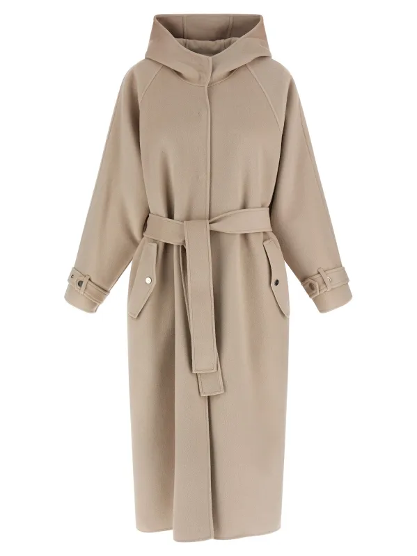 Cartoccio Coats And Trench Coats Beige made by Pinko