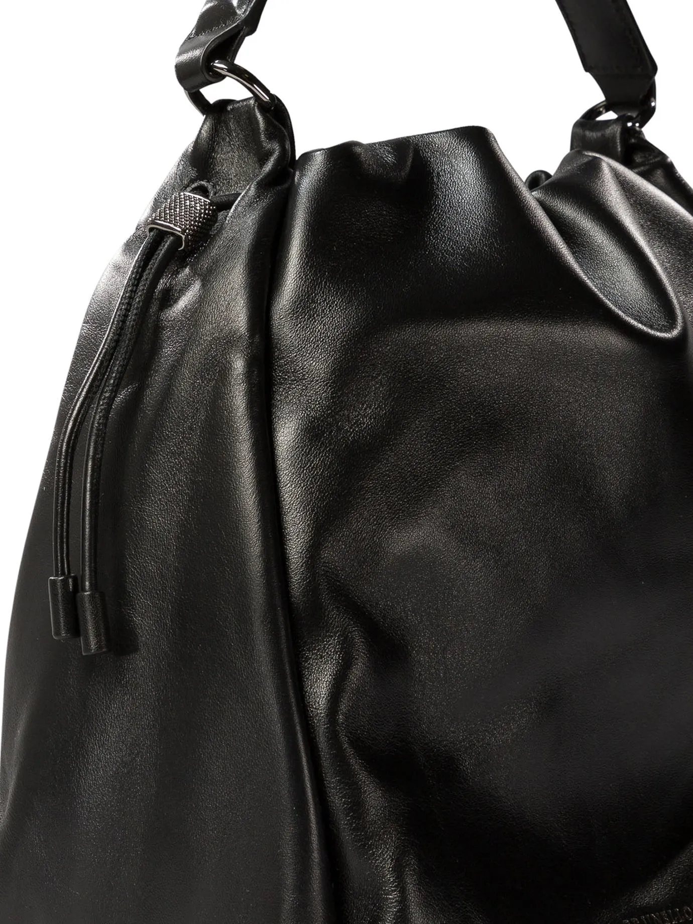 Bucket Mellow Handbags Black sold by Wanan Luxury product image thumbnail 4