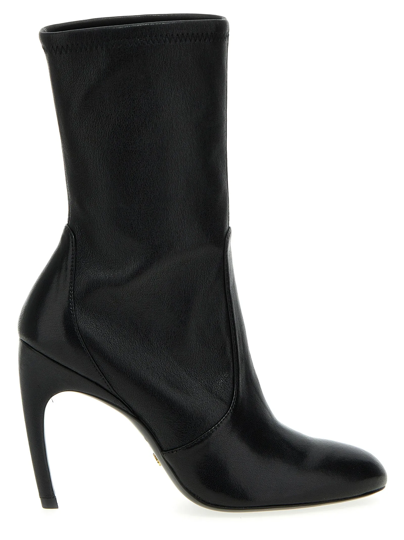 Lux Curl Ankle Boots Boots And Ankle Boots Black sold by Wanan Luxury