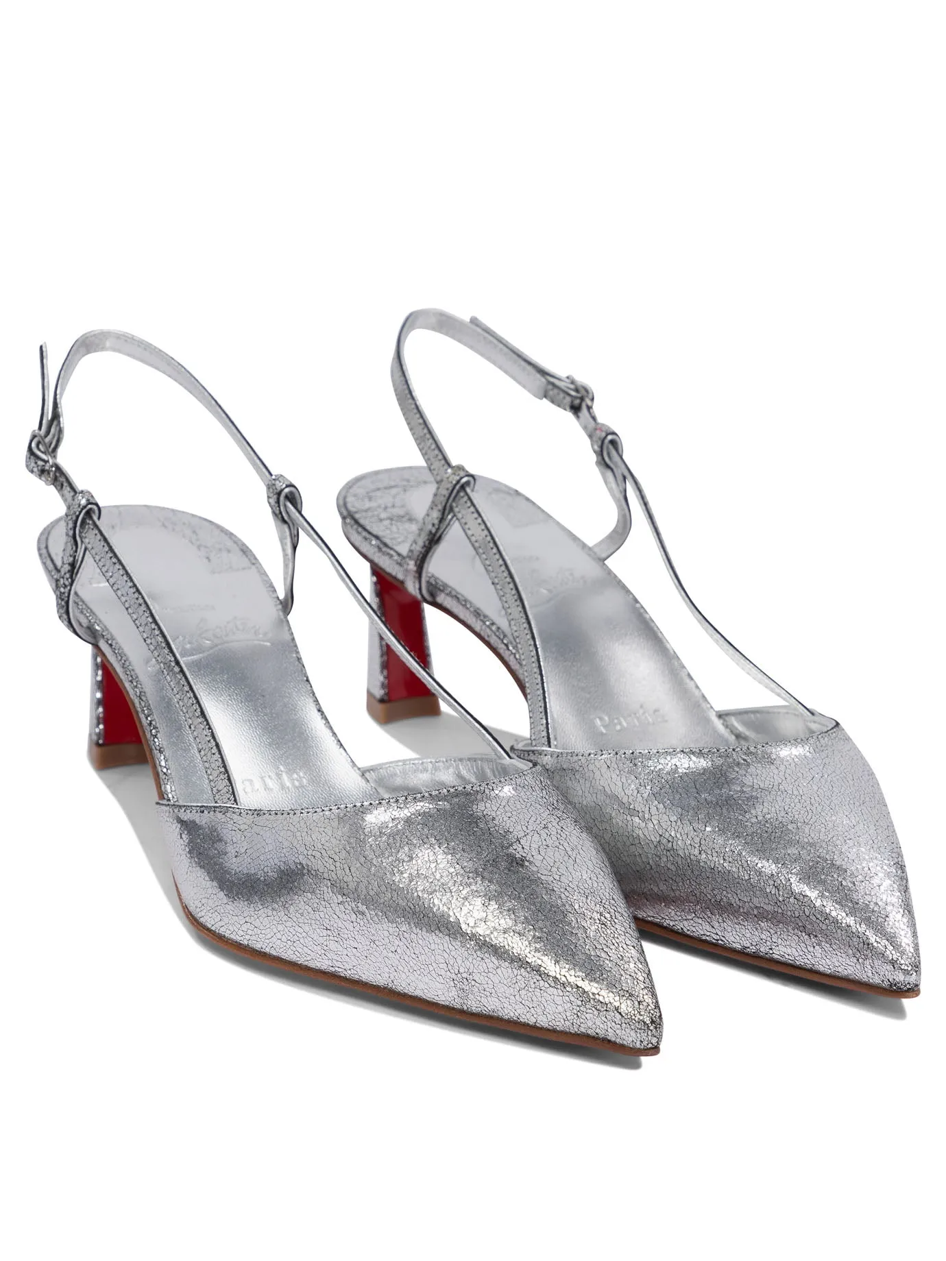 Heeled Shoes Silver sold by Wanan Luxury product image thumbnail 2