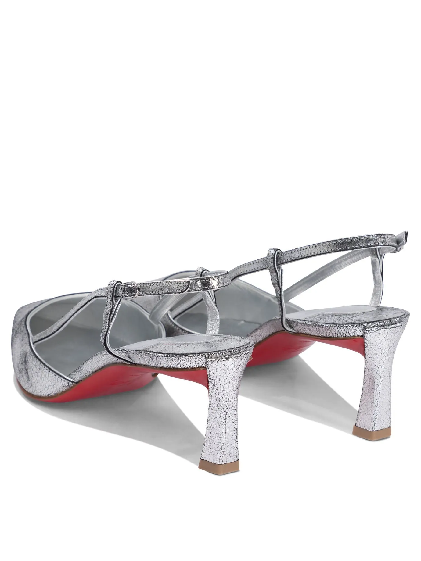 Heeled Shoes Silver sold by Wanan Luxury product image thumbnail 4