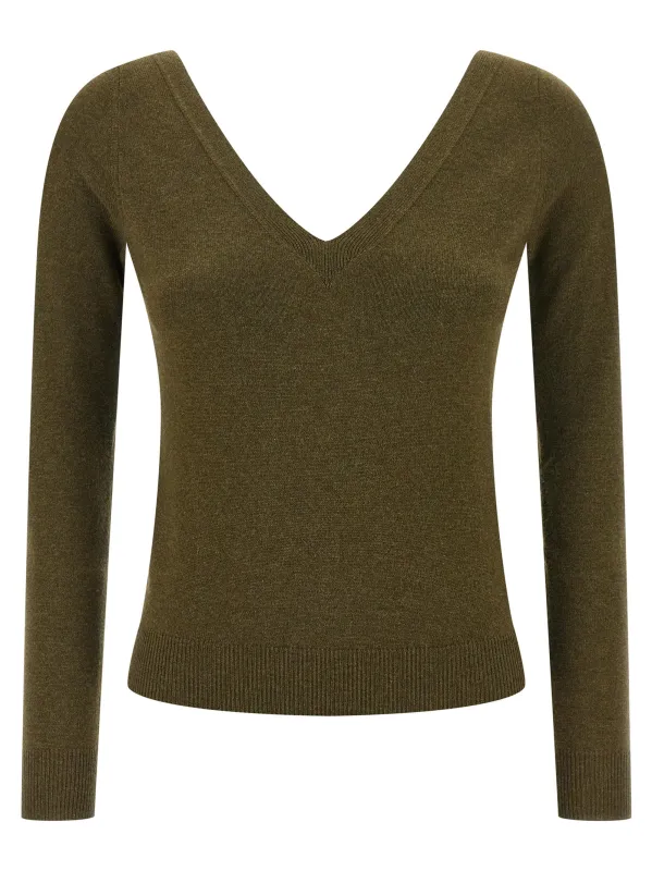 Cashmere Sweater Sweaters And Cardigans Green made by Yves Saint Laurent
