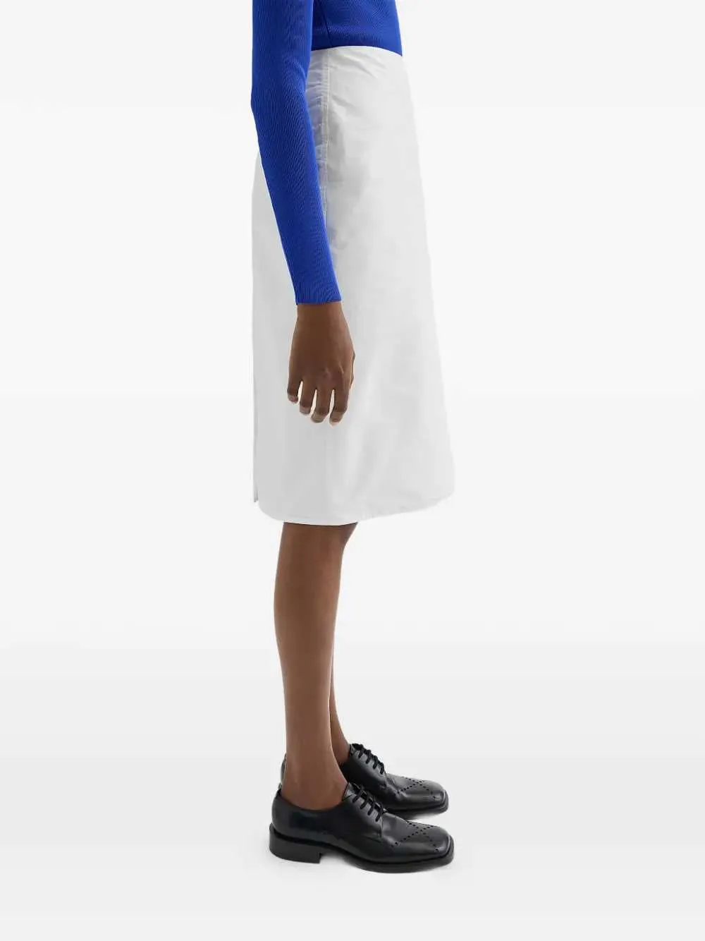 Technical Faille Midi Skirt sold by Wanan Luxury product image thumbnail 3