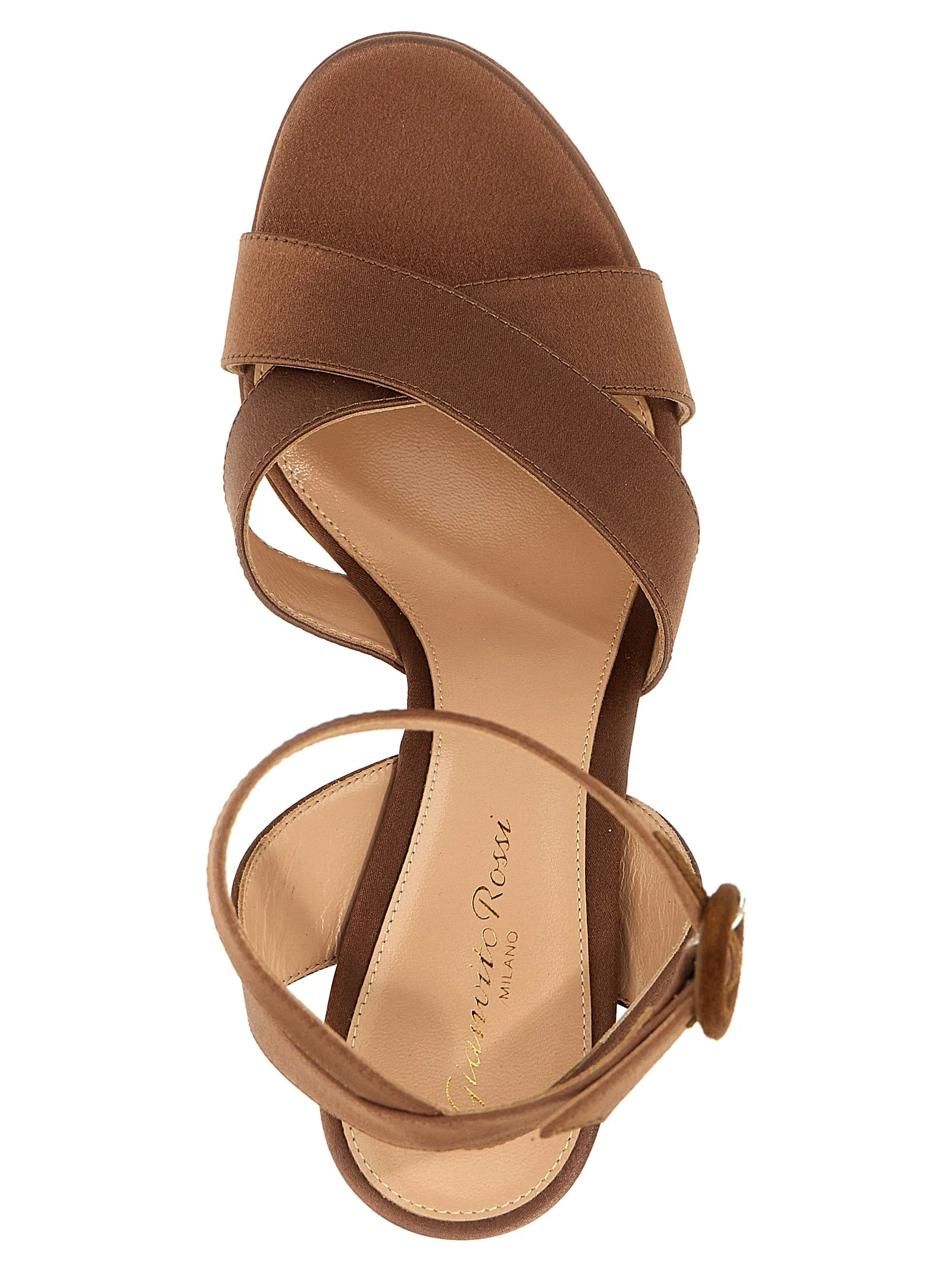 Sabrina Sandals Brown sold by Wanan Luxury product image thumbnail 4