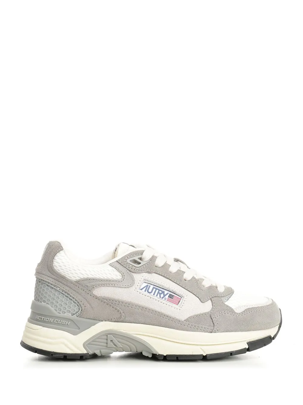 Hyperway Sneaker In Mesh And Suede Sneakers Grey sold by Wanan Luxury