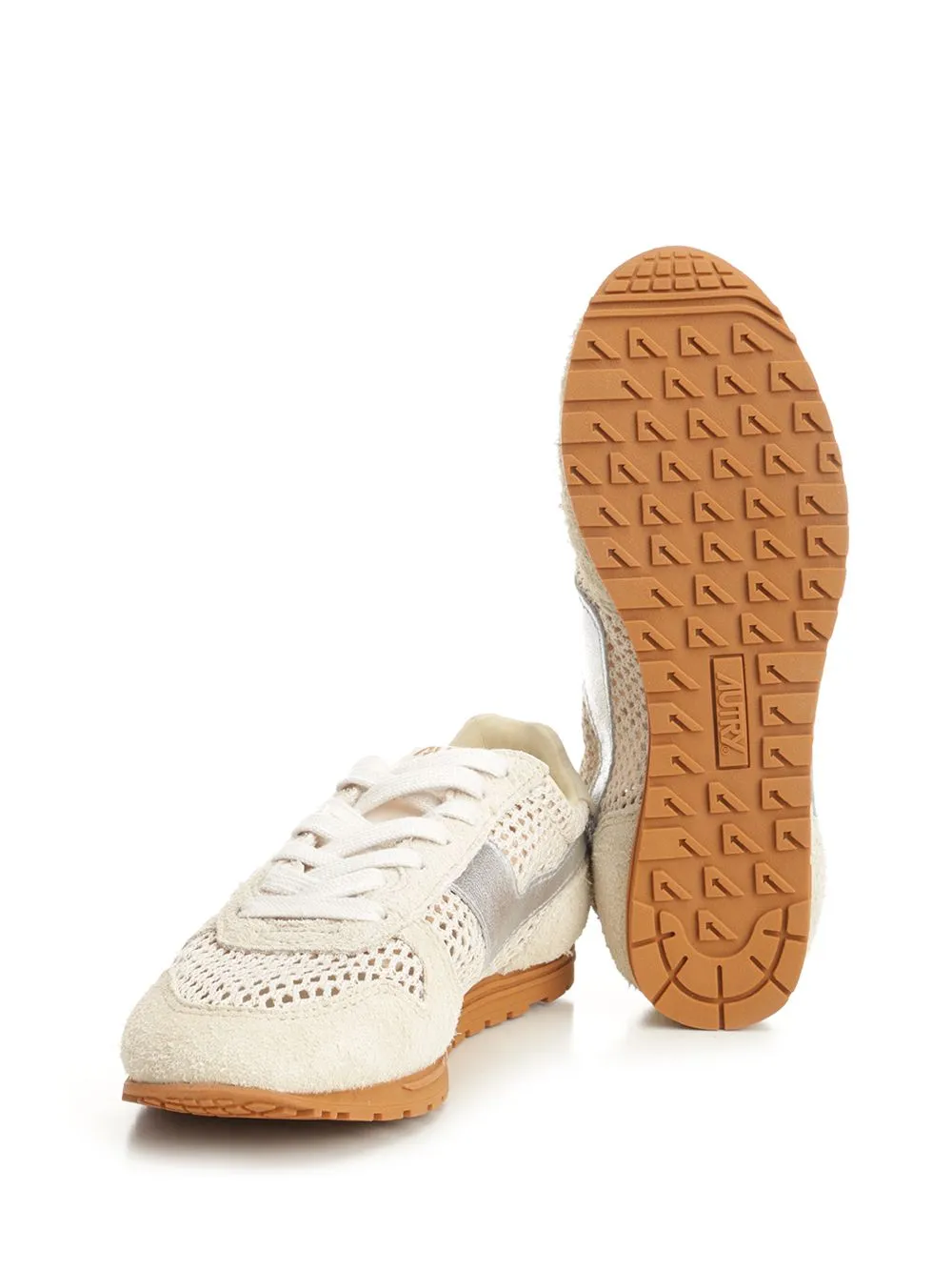 Windspin Sneaker In Perforated Leather Sneakers Beige sold by Wanan Luxury product image thumbnail 5