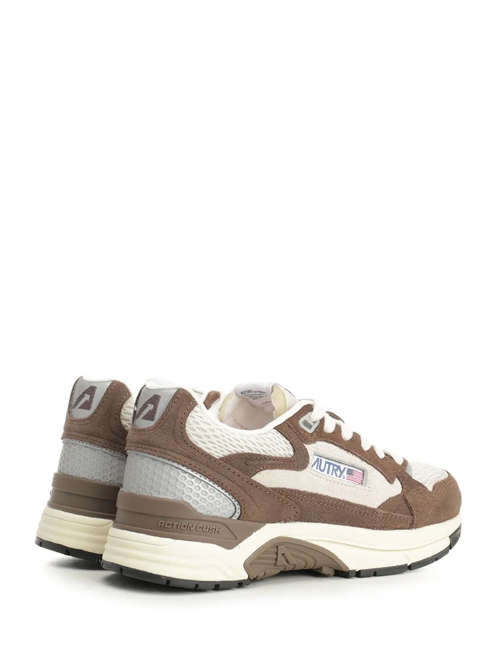 Hyperway Sneaker In Mesh And Suede Sneakers Brown sold by Wanan Luxury product image thumbnail 3
