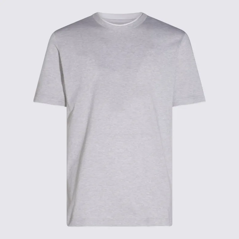 T-Shirts And Polos Grigio-Bianco sold by Wanan Luxury