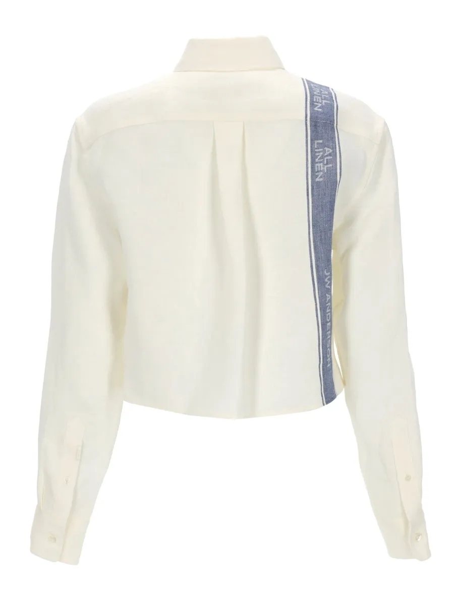 Linen Shirt With Logo sold by Wanan Luxury product image thumbnail 2