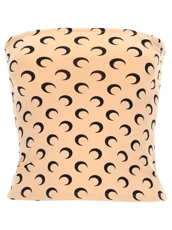 "Moon" Bustier Top made by Marine Serre