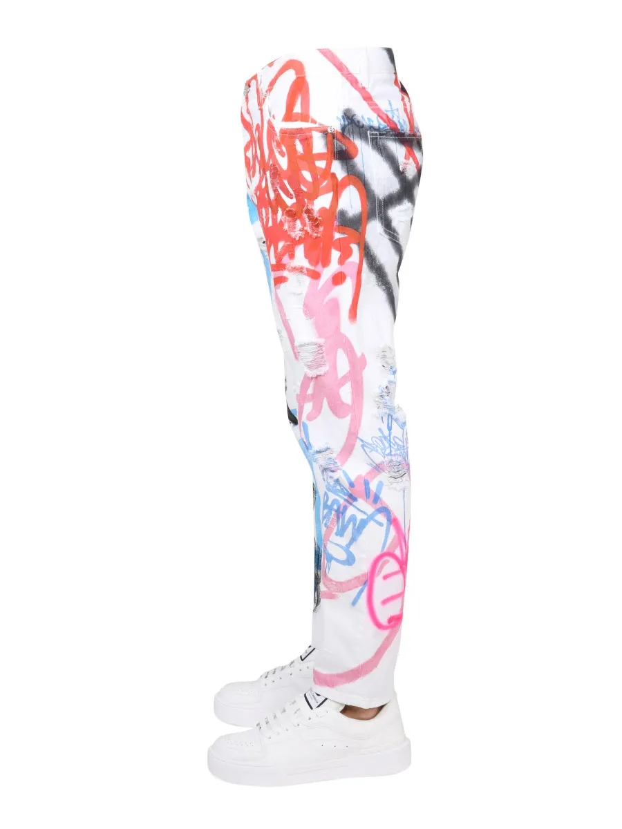 Loose Fit Jeans sold by Wanan Luxury product image thumbnail 3