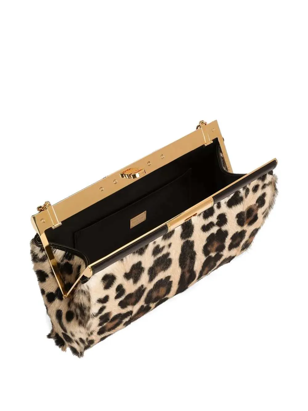 Marlene Leopard Print Goatskin Shoulder Bag sold by Wanan Luxury product image thumbnail 4