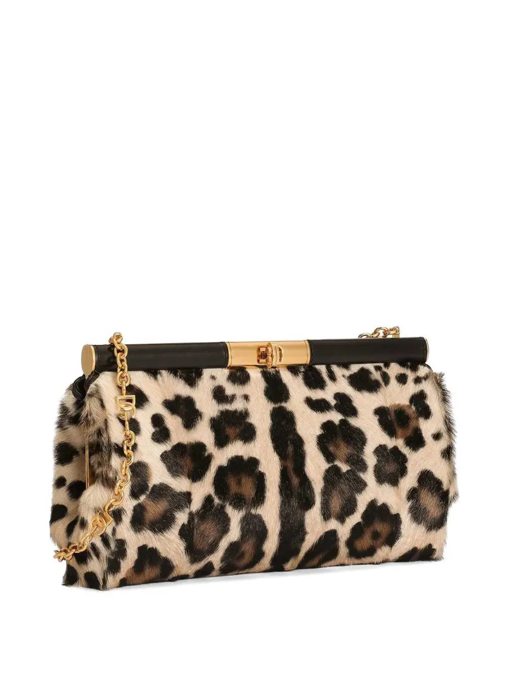Marlene Leopard Print Goatskin Shoulder Bag sold by Wanan Luxury product image thumbnail 3