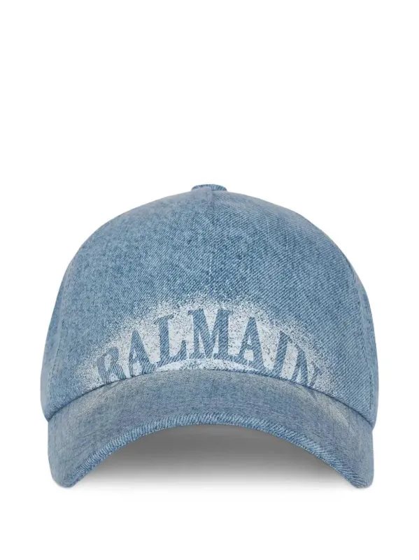 Printed Baseball Cap made by Balmain