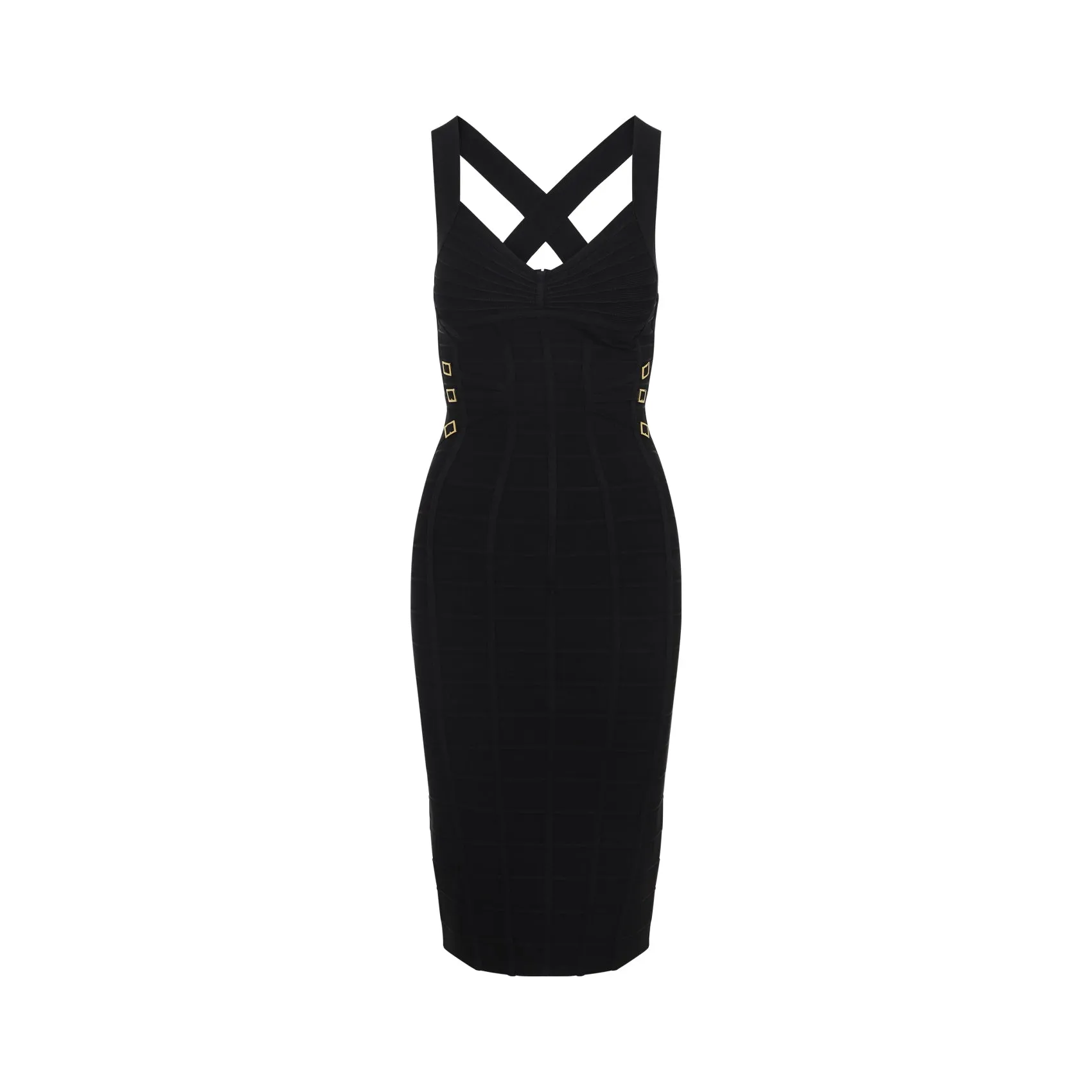 Midi Dresses Black sold by Wanan Luxury