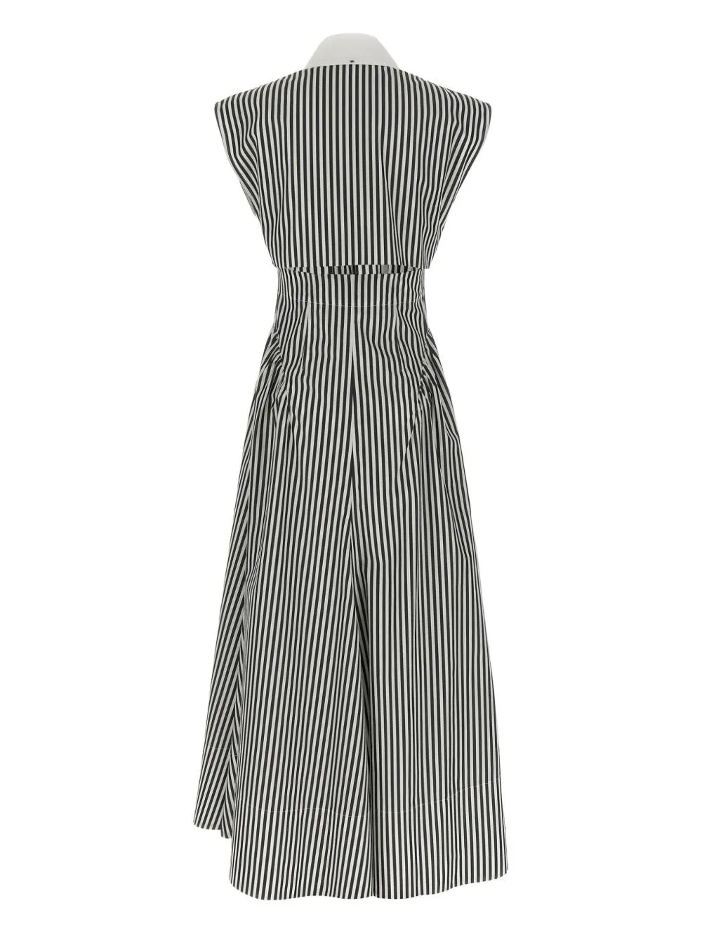 Striped Cotton Long Dress sold by Wanan Luxury product image thumbnail 3