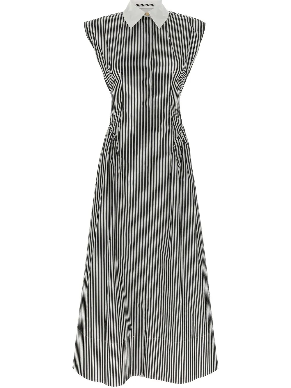 Striped Cotton Long Dress sold by Wanan Luxury