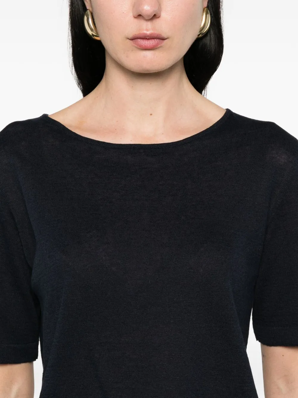 Linen And Cotton Blend Sweater sold by Wanan Luxury product image thumbnail 5