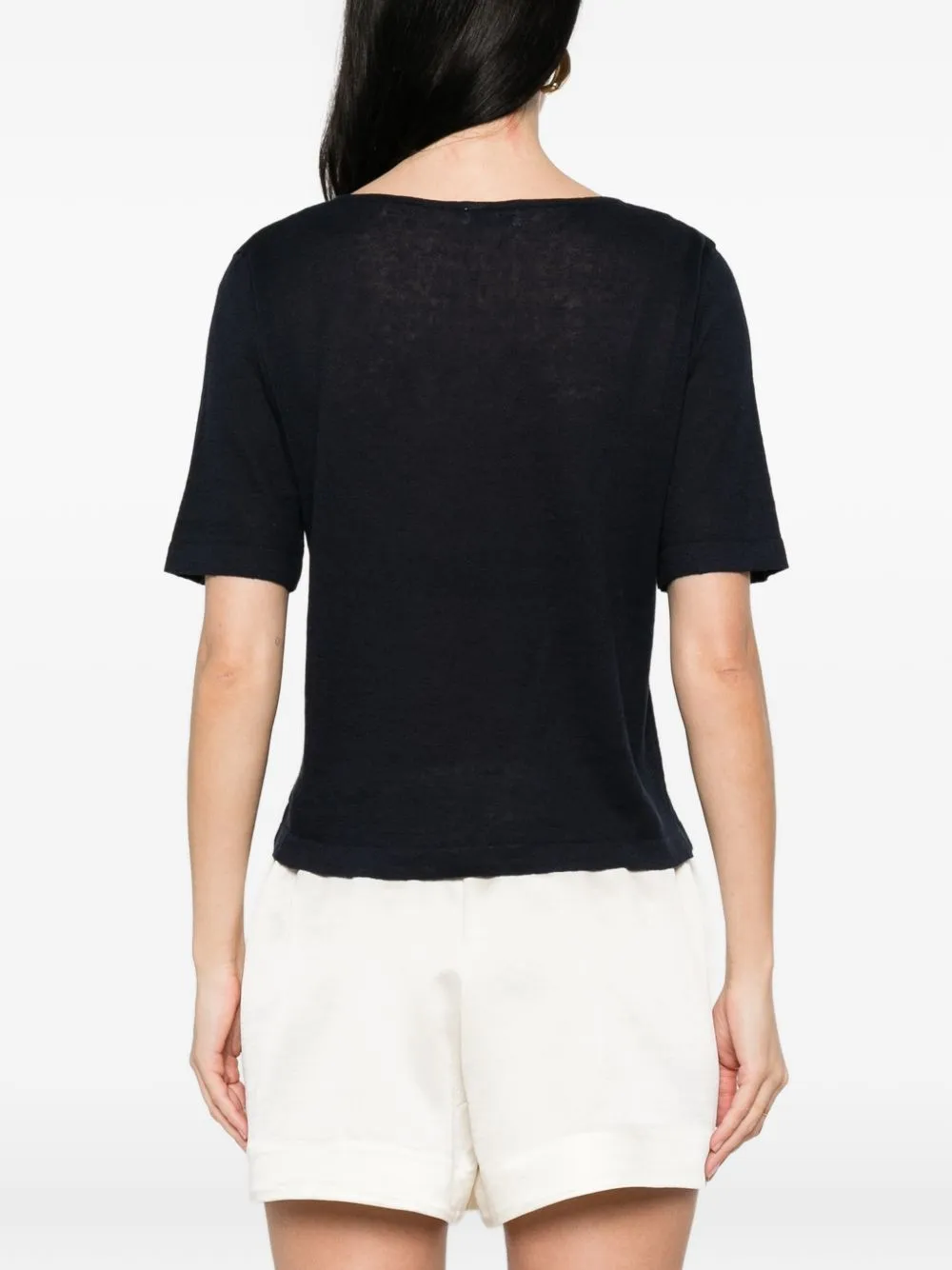 Linen And Cotton Blend Sweater sold by Wanan Luxury product image thumbnail 2