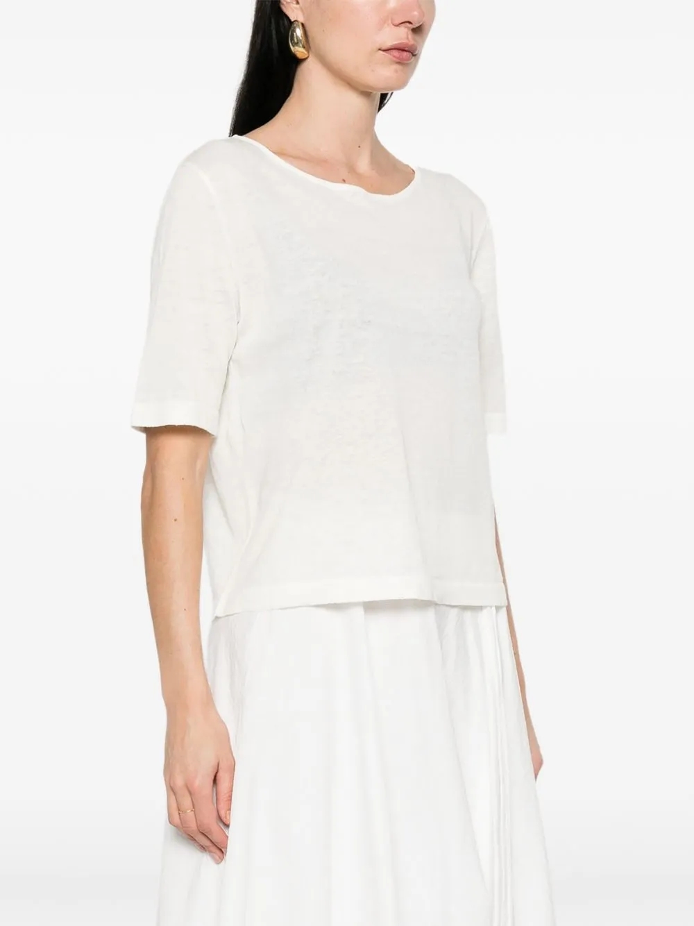 Linen And Cotton Blend Sweater sold by Wanan Luxury product image thumbnail 5