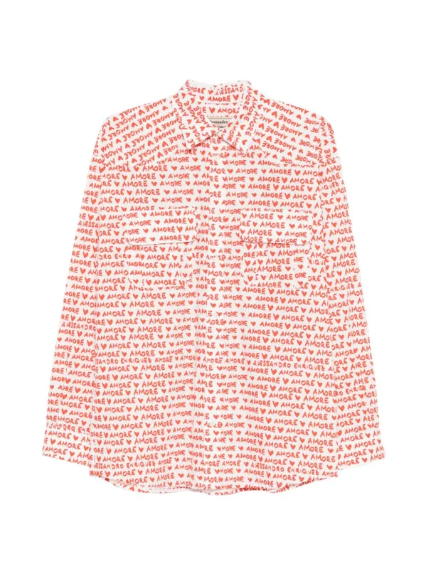 Printed Cotton Shirt made by Wanan Luxury