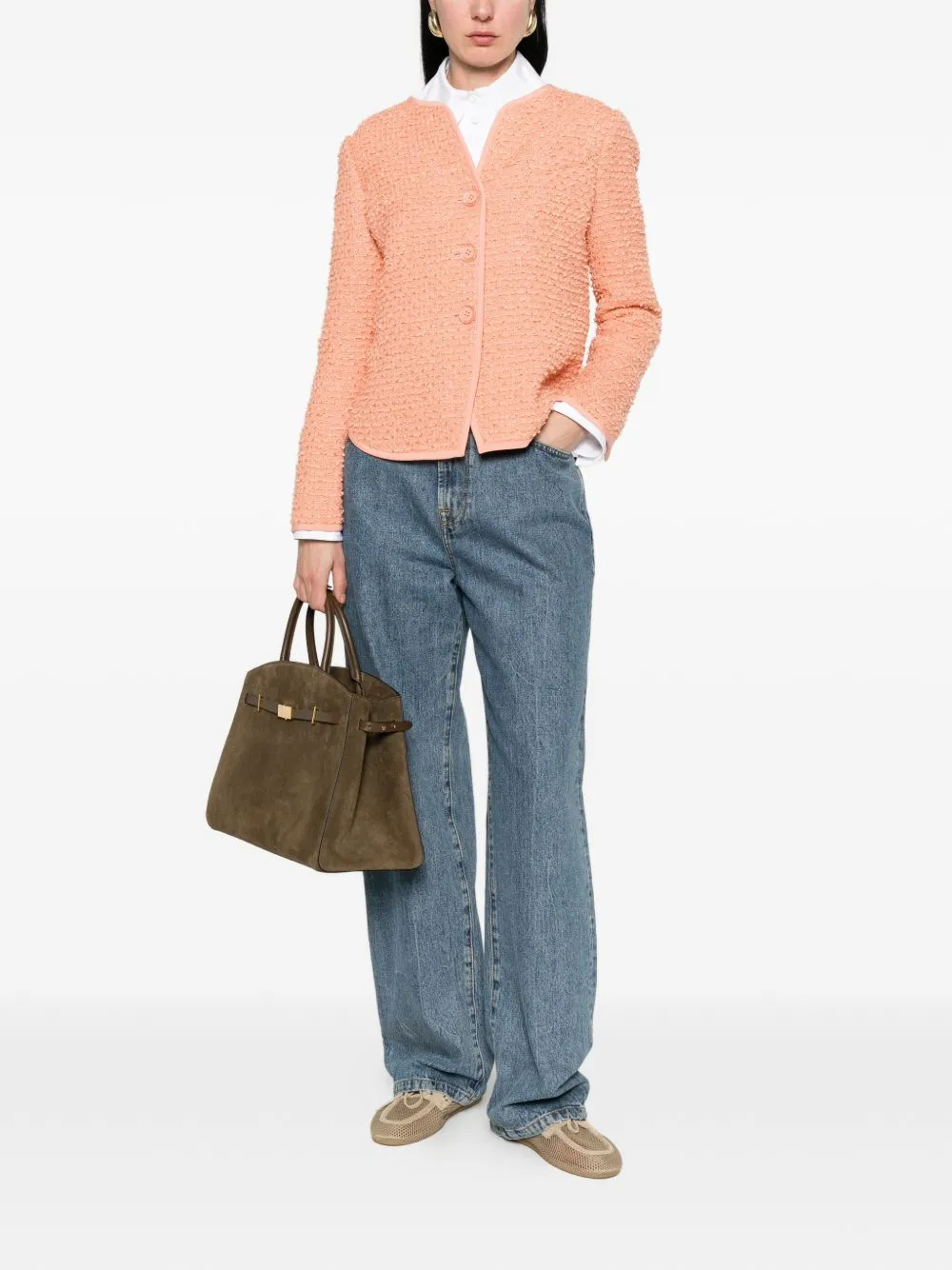 Wool Blend Jacket sold by Wanan Luxury product image thumbnail 2