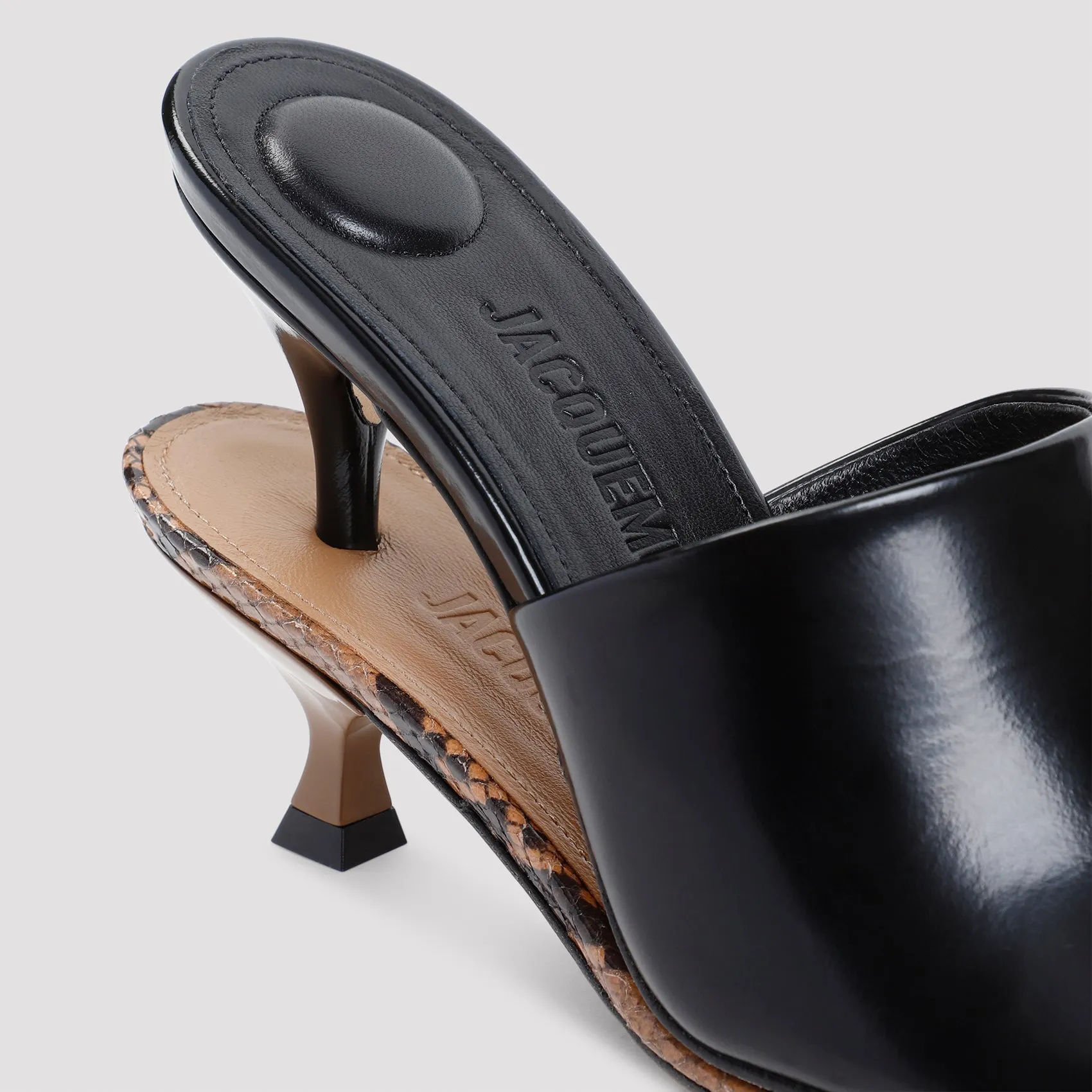 Mules Black sold by Wanan Luxury product image thumbnail 5