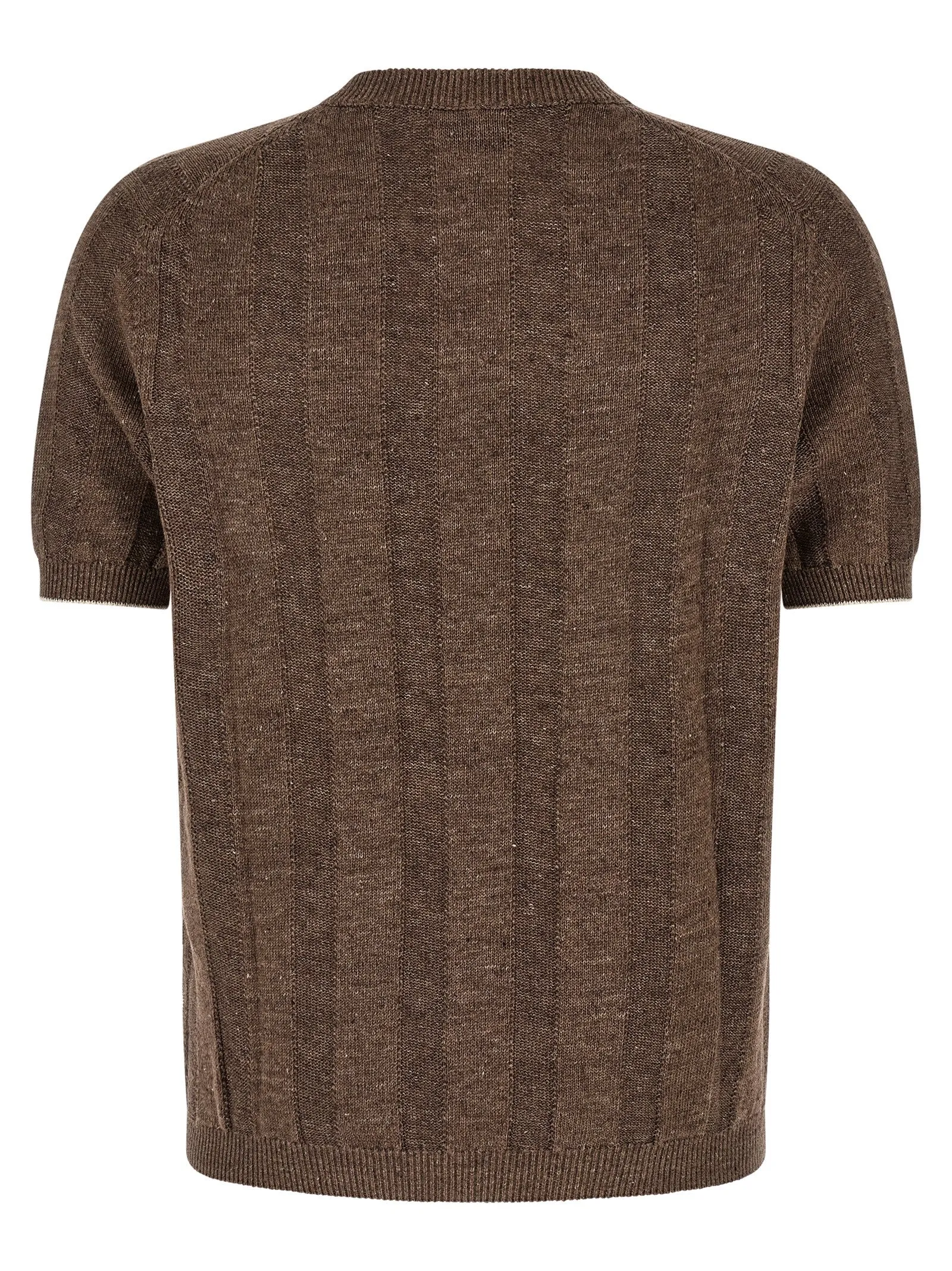 Linen Sweater Sweaters And Cardigans Brown sold by Wanan Luxury product image thumbnail 2