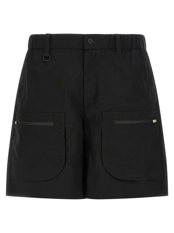 Cargo Bermuda Shorts Bermuda And Short Black made by Wanan Luxury