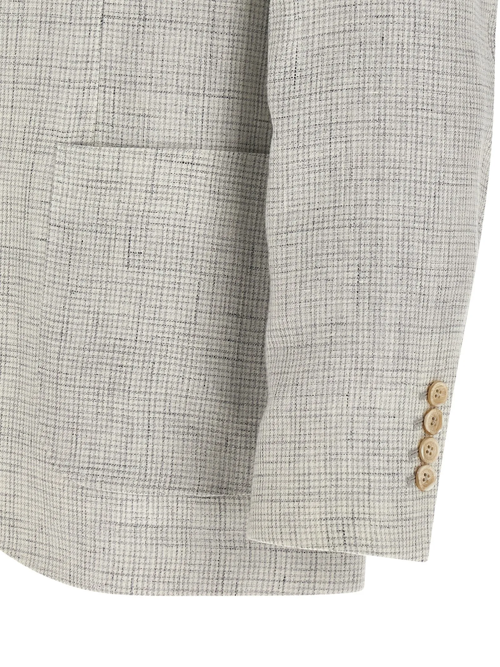 Linen Operated Blazer White sold by Wanan Luxury product image thumbnail 4