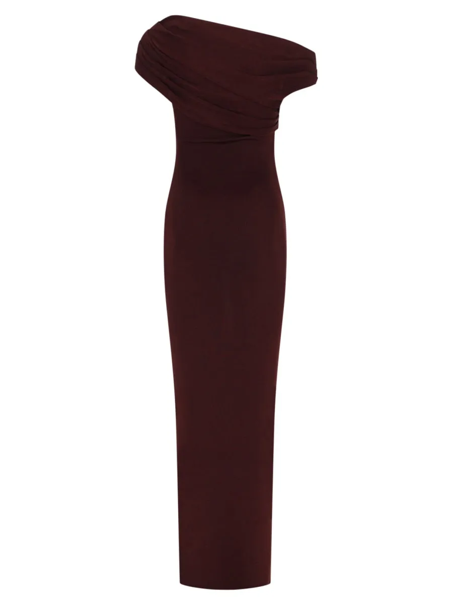Long Draped Dress sold by Wanan Luxury product image thumbnail 2