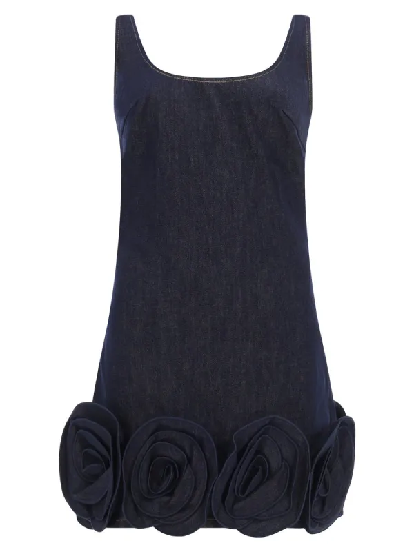 Mini Dress With Floral Details sold by Wanan Luxury