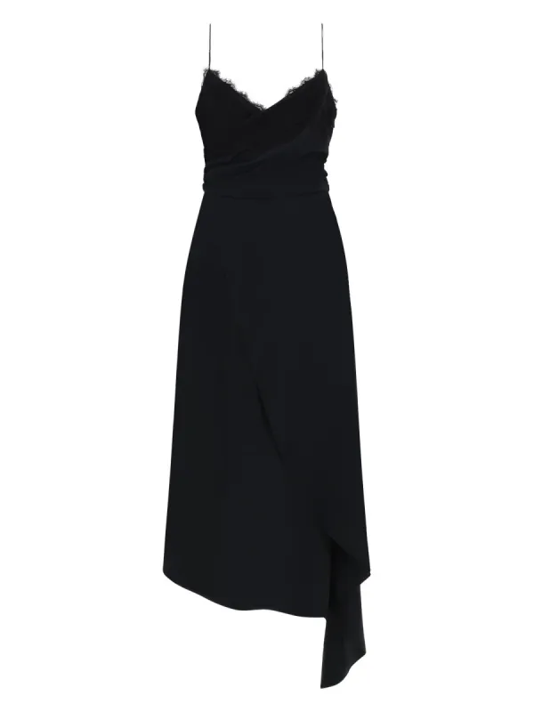 Midi Dress With Lace made by Moschino